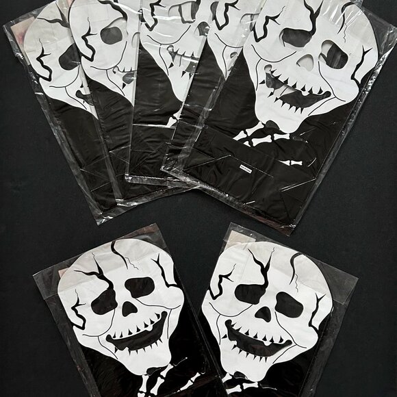 Vintage 1990s Skeleton Treat Bags *New old stock - Picture 1 of 2